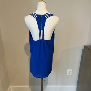 Electric Blue Tank - SZ L